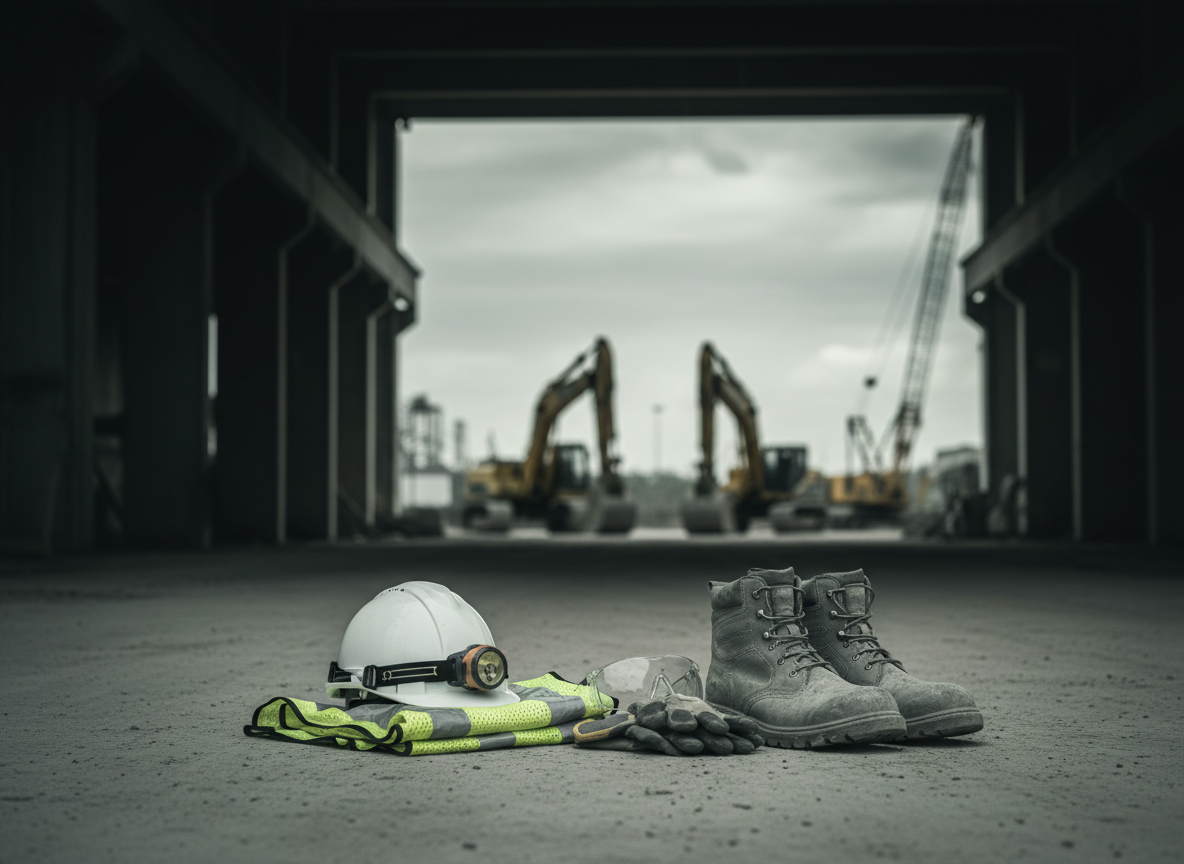 Workplace safety background
